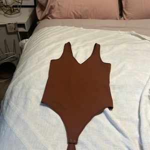 Abercrombie tank bodysuit.  Medium.